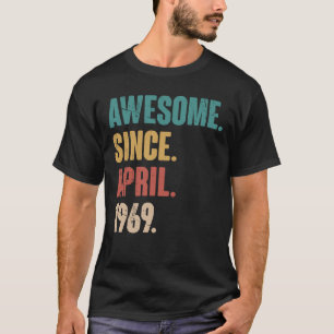 Camiseta Vintag de 54 años de antigüedad con decoración de 