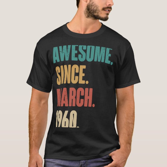 Camiseta Vintag de 63 años de antigüedad (Anverso)