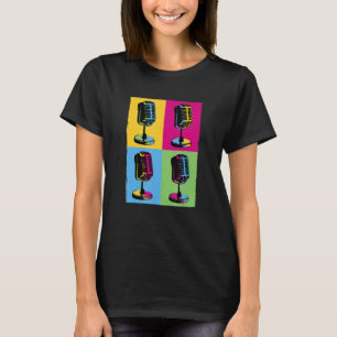 Camiseta Vintag del artista de grabación de música pop de m