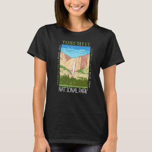 Camiseta Vintag perturbado por la cascada del Parque Nacion