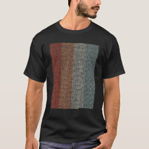 Camiseta Vintage 10000 Dígitos Rótulo Pi Matemáticas Pi D