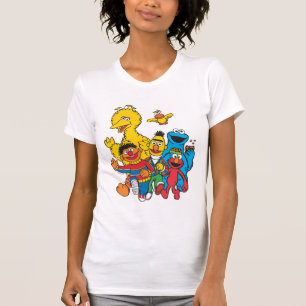 Camiseta Vintage 123 Sesame Street 2