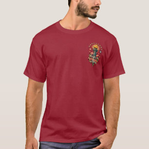 Camiseta vintage 1776–2026 viaje por carretera ame