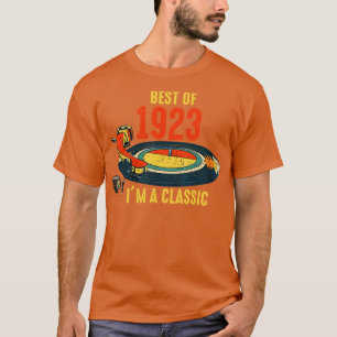 Camiseta Vintage 1923 Cumpleaños Mejor De 1923 Im A Classic
