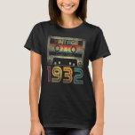 Camiseta Vintage 1932 90th Birthday Ideas Hombres Hombres H<br><div class="desc">Vintage 1932 90th Birthday Ideas Hombres Hombres Mujeres Échenla</div>