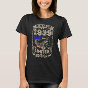Camiseta Vintage 1939 83 Años Cumpleaños De Gran
