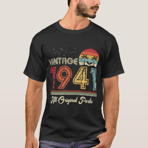 Camiseta Vintage 1941 Todas las piezas originales 82º cumpl