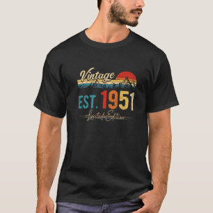 Camiseta Vintage 1951 Retro 71 Años De Ser Impresionante 71