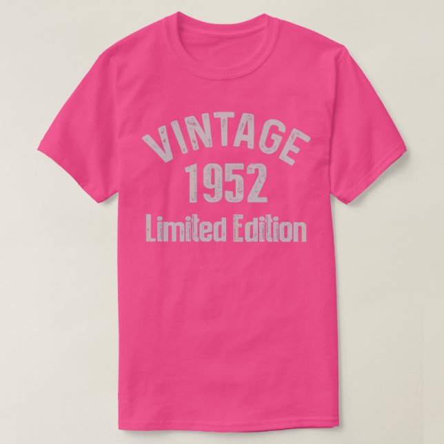 Camiseta Vintage 1952 (Diseño del anverso)