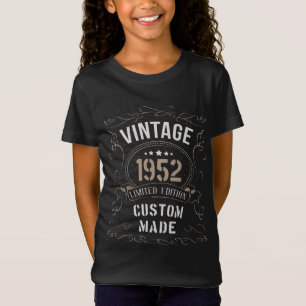 Camiseta Vintage 1952 Limited Edition Personalizado hecho