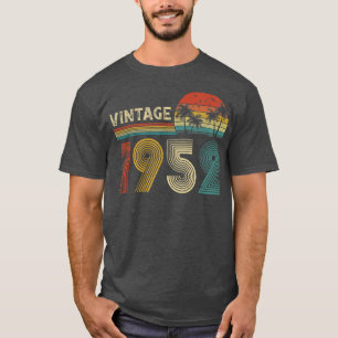 Camiseta Vintage 1952 Nacido En 1952 70th Birthday Gifts 70