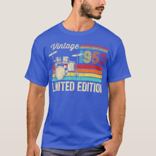 Camiseta Vintage 1953 Tambores Amantes 70th Birthday Drumme