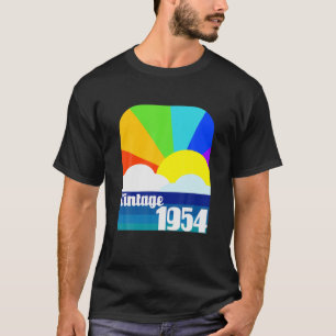 Camiseta Vintage 1954 68º Cumpleaños 68 Años