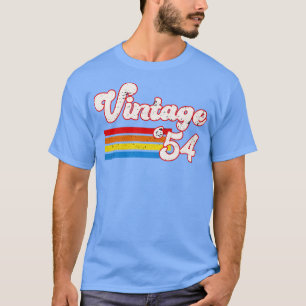 Camiseta Vintage 1954 Birthday Shirt Retro 54 Birthday Shir