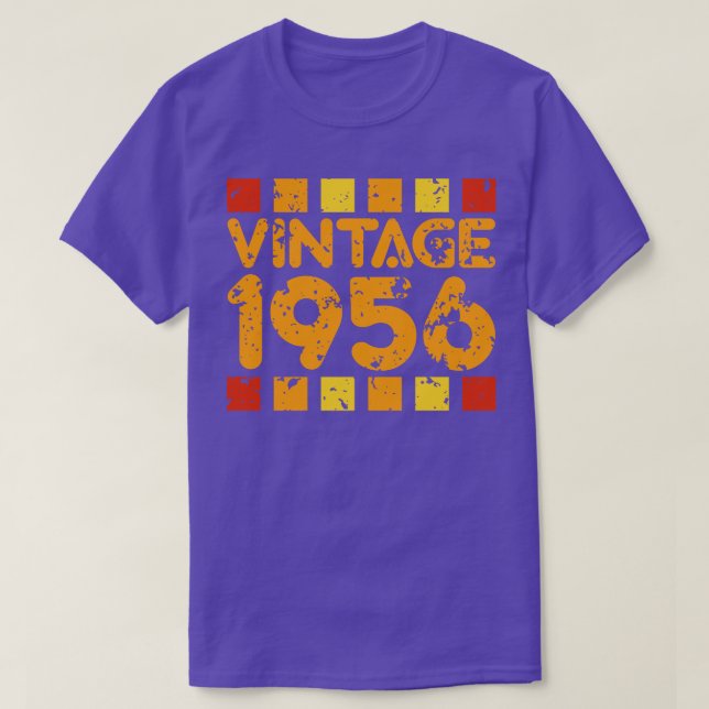 Camiseta Vintage 1956 (Diseño del anverso)