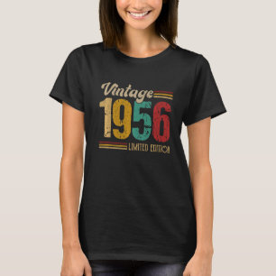 Camiseta Vintage 1956 Mejor 67 años 67 cumpleaños
