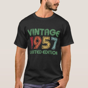 Camiseta Vintage 1957 edición limitada 67º cumpleaños