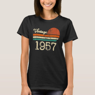 Camiseta Vintage 1957 Fabricado En 1957 66th Birthday Outfi