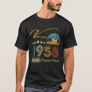 Camiseta Vintage 1958 65º cumpleaños