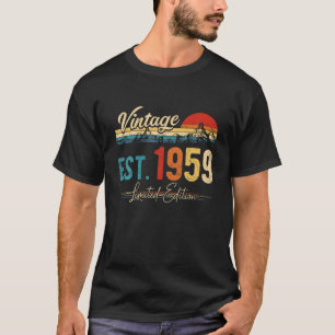 Camiseta Vintage 1959 Retro 63 Años De Ser Impresionante 63