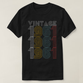 Camiseta Vintage 1961 58.os regalos de cumpleaños de 58