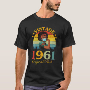 Camiseta Vintage 1961 Hecho En 1961 Retro 60º Cumpleaños 60
