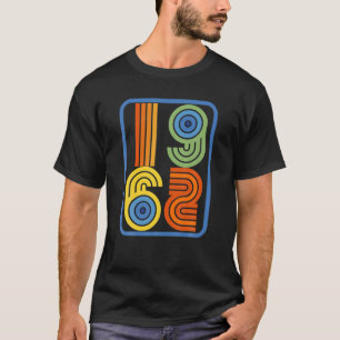 Camiseta Vintage 1962 60º Regalo De Cumpleaños Esposa Retro