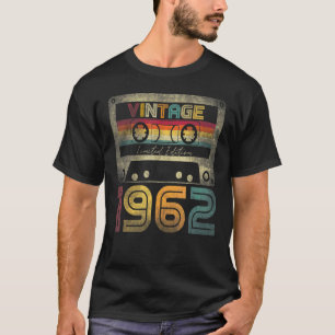 Camiseta Vintage 1962 60th Birthday Ideas Hombres Hombres M