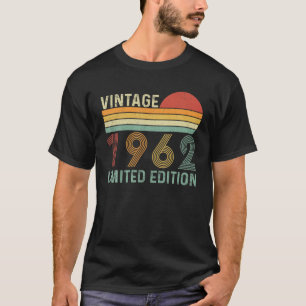 Camiseta Vintage 1962 Dolor De 60 Días Bei De 60 Años