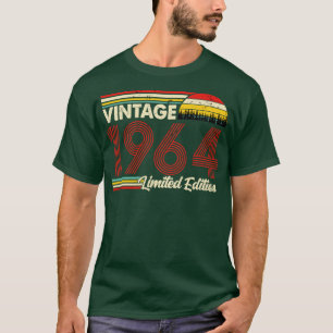 Camiseta Vintage 1964 Birthday Shirt Limited Edition 1964 B