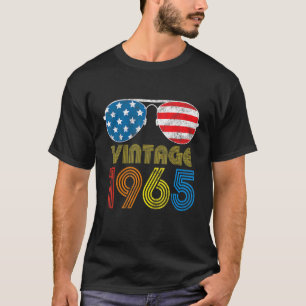 Camiseta Vintage 1965 57 Años 57º Nacimiento De La Bandera 