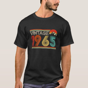 Camiseta Vintage 1965 Graciosos regalos de cumpleaños númer