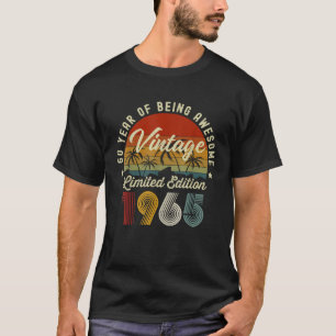 Camiseta Vintage 1965 Retro 60 años 60 años Hombres