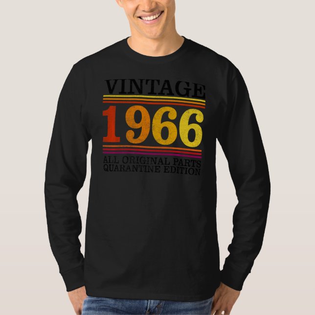 Camiseta Vintage 1966 56ª Fiesta de Cumpleaños (Anverso)