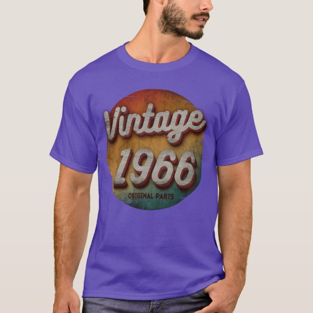 Camiseta VINTAGE 1966 ORIGINAL PARTS family (Anverso)