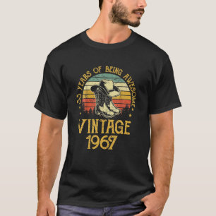Camiseta Vintage 1967 T S Para Mujeres Bota De Vaquero De 5