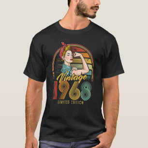 Camiseta Vintage 1968 1968 54º cumpleaños 54 años de edad 1