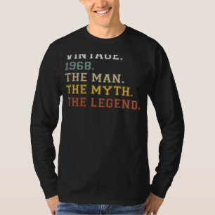Camiseta Vintage 1968: Estilo legendario en la moda retro d