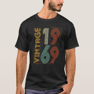 Camiseta Vintage 1969 54º cumpleaños para hombres mujeres 5