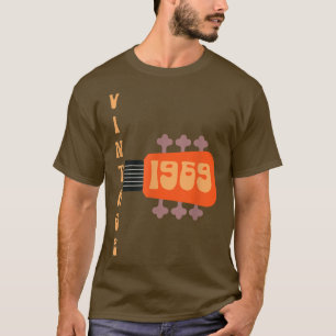 Camiseta Vintage 1969 Music Festival Guitar 1969 Cumpleaños