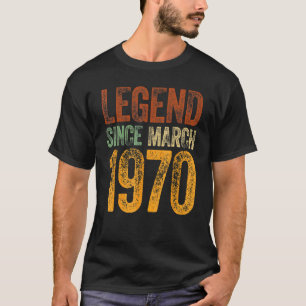 Camiseta Vintage 1970 Nació la leyenda de la marcha de cump