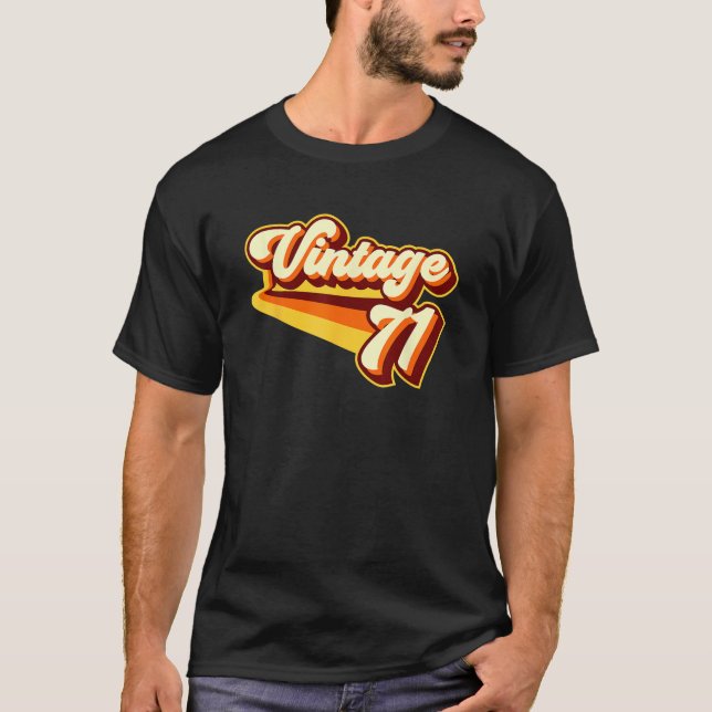 Camiseta Vintage 1971 (Anverso)