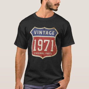Camiseta Vintage 1971 50º Cumpleaños 50 Años Para M