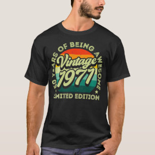Camiseta Vintage 1971 Edición Limitada 50º cumpleaños 50 añ