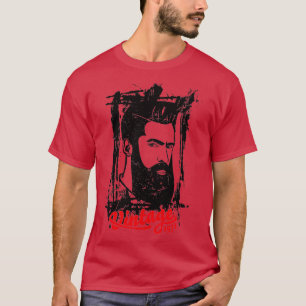 Camiseta Vintage 1971 Hombre con barba