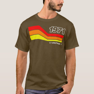Camiseta Vintage 1971 Motocross moto de tierra retro 50