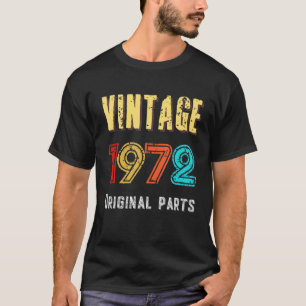 Camiseta Vintage 1972 Piezas Originales Graciosa Bi De 50 A
