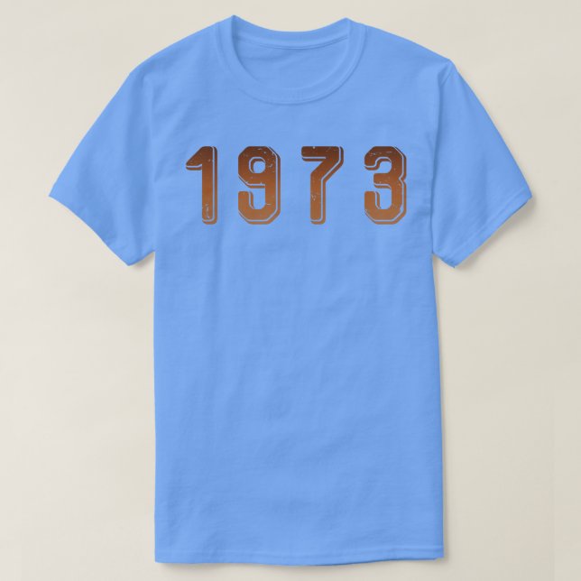 Camiseta Vintage 1973 (Diseño del anverso)