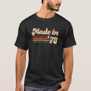 Camiseta Vintage 1973 48º Cumpleaños Hecho En 1973 Nacido E