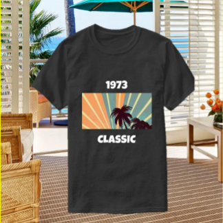 Camiseta Vintage 1973 50º año - Personalizar